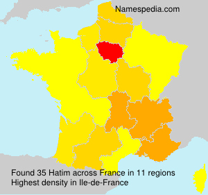 Surname Hatim in France Surname Hatim in France