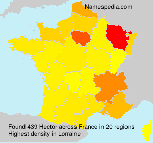 Surname Hector in France Surname Hector in France