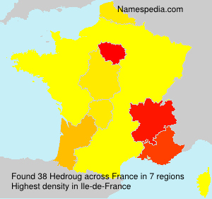Surname Hedroug in France Surname Hedroug in France