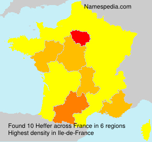 Surname Heffer in France Surname Heffer in France
