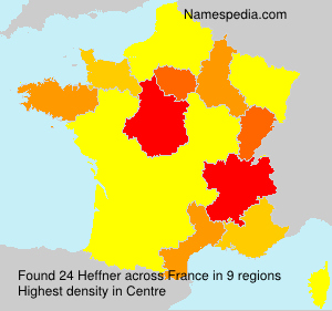 Surname Heffner in France Surname Heffner in France
