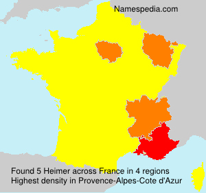 Surname Heimer in France Surname Heimer in France