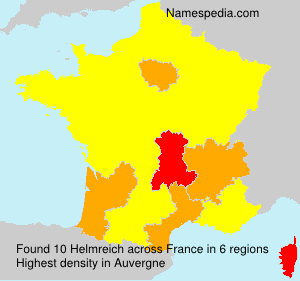 Surname Helmreich in France