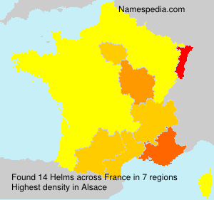 Surname Helms in France Surname Helms in France