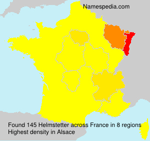 Surname Helmstetter in France Surname Helmstetter in France