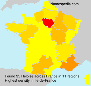 Surname Heloise in France Surname Heloise in France