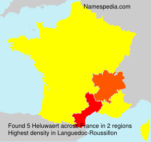 Surname Heluwaert in France Surname Heluwaert in France