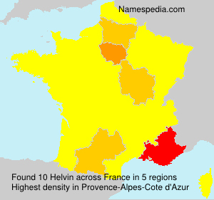 Surname Helvin in France Surname Helvin in France