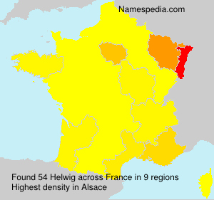 Surname Helwig in France Surname Helwig in France