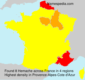 Surname Hemache in France Surname Hemache in France