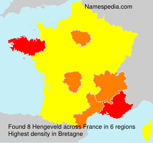 Surname Hengeveld in France Surname Hengeveld in France
