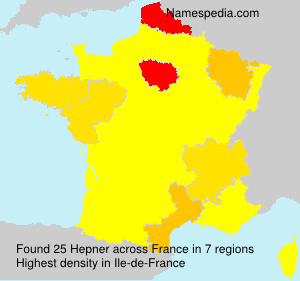 Surname Hepner in France Surname Hepner in France