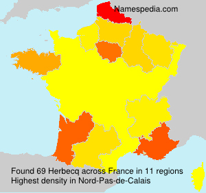 Surname Herbecq in France