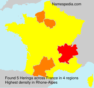 Surname Heringa in France Surname Heringa in France