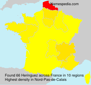 Surname Heringuez in France Surname Heringuez in France