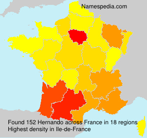 Surname Hernando in France Surname Hernando in France