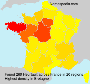 Surname Heurtault in France Surname Heurtault in France
