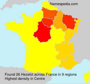 Surname Hezelot in France Surname Hezelot in France