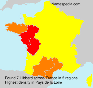 Surname Hibberd in France Surname Hibberd in France