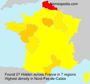 Surname Hidden in France Surname Hidden in France
