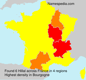 Surname Hillal in France Surname Hillal in France