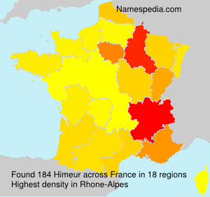 Surname Himeur in France Surname Himeur in France