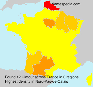Surname Himour in France Surname Himour in France