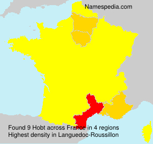 Surname Hobt in France Surname Hobt in France