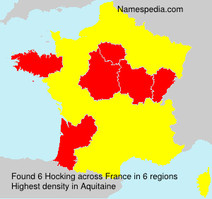 Surname Hocking in France Surname Hocking in France