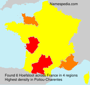 Surname Hoefsloot in France Surname Hoefsloot in France