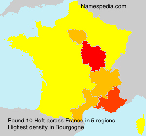 Surname Hoft in France Surname Hoft in France