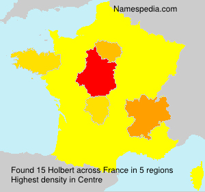 Surname Holbert in France Surname Holbert in France