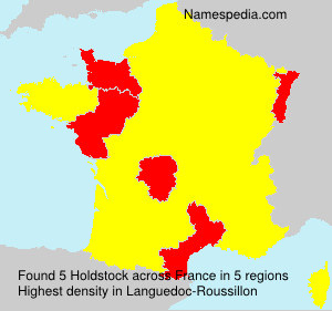 Surname Holdstock in France Surname Holdstock in France