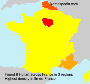 Surname Hollart in France Surname Hollart in France