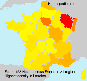 Surname Hoppe in France Surname Hoppe in France