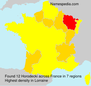 Surname Horodecki in France Surname Horodecki in France
