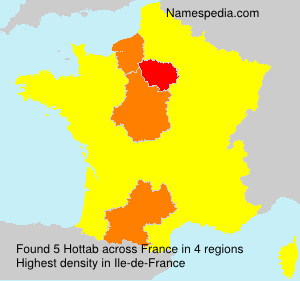 Surname Hottab in France Surname Hottab in France