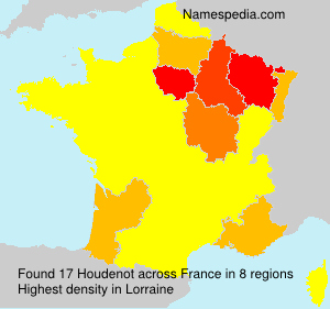 Surname Houdenot in France Surname Houdenot in France