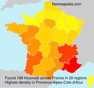 Surname Houmadi in France Surname Houmadi in France
