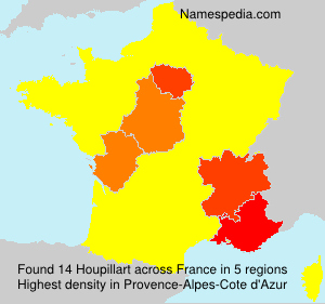 Surname Houpillart in France Surname Houpillart in France