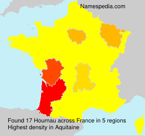 Surname Hournau in France Surname Hournau in France