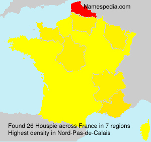 Surname Houspie in France Surname Houspie in France