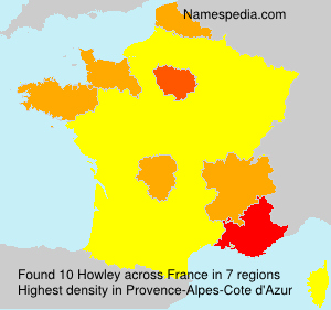 Surname Howley in France Surname Howley in France