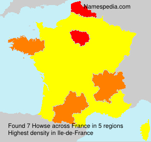 Surname Howse in France Surname Howse in France