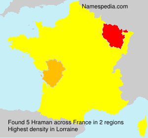 Surname Hraman in France