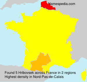 Surname Hribovsek in France Surname Hribovsek in France