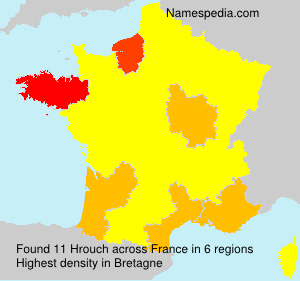 Surname Hrouch in France Surname Hrouch in France