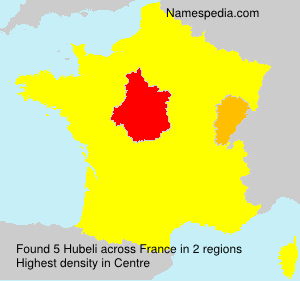 Surname Hubeli in France Surname Hubeli in France