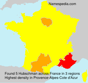 Surname Hubschman in France Surname Hubschman in France