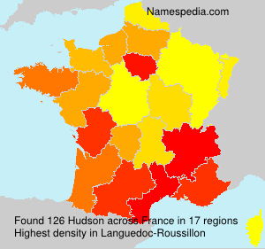 Surname Hudson in France Surname Hudson in France